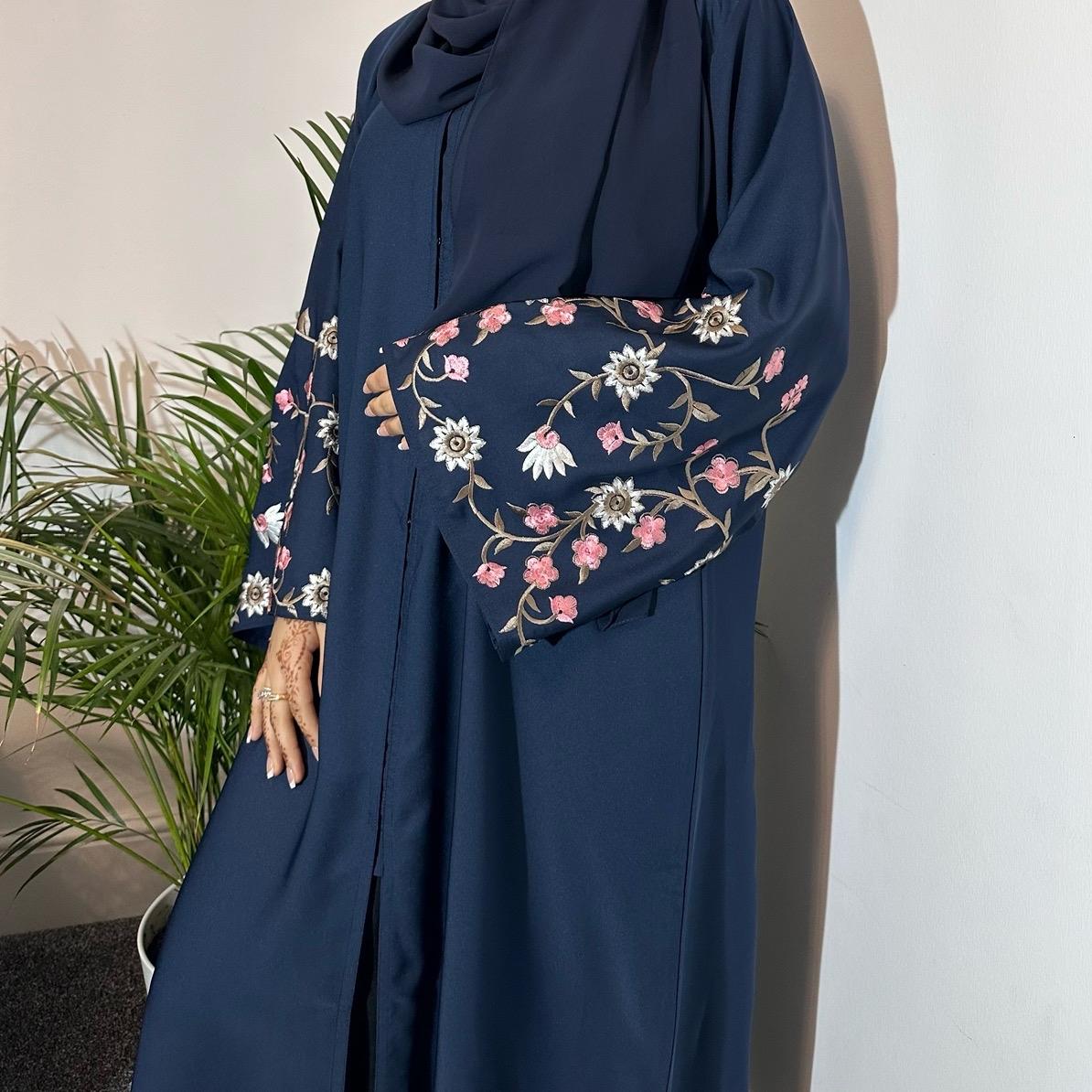 Asiya Abaya - Navy Blue