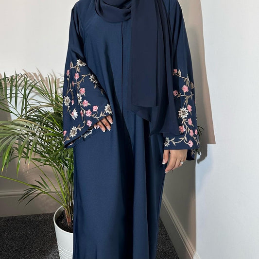 Asiya Abaya - Navy Blue