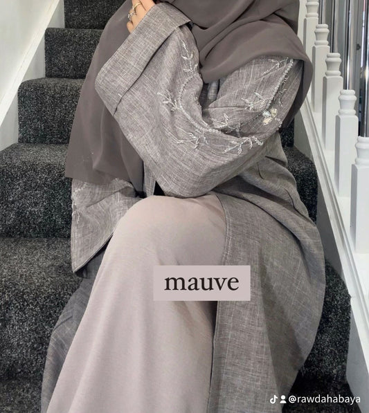 Husna Abaya - Mauve